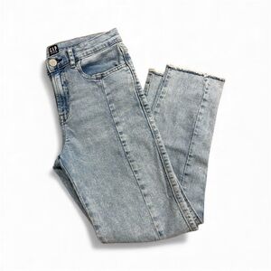 GAP Jeans Girls Size 12. Skinny. Stretch High Rise Pencil Slim Ankle. Light wash